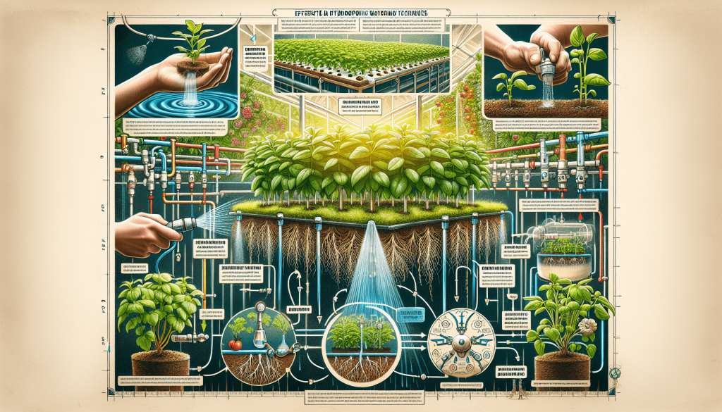 Understanding the Watering Techniques in a Hydroponic Growing System