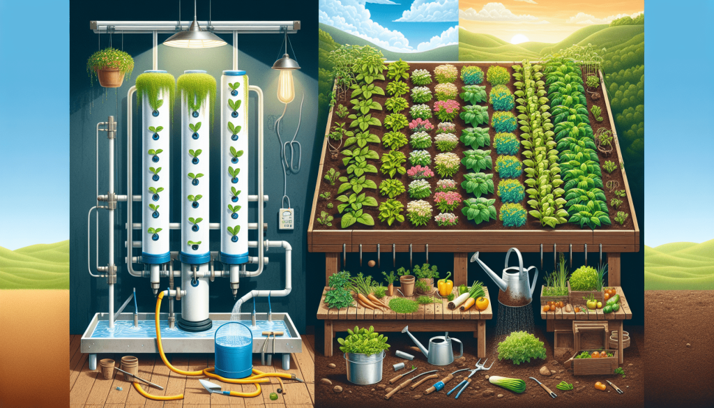 Hydroponic Gardening vs. Traditional Soil Gardening