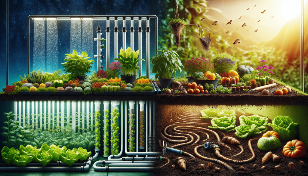 Hydroponic Gardening vs. Traditional Soil Gardening