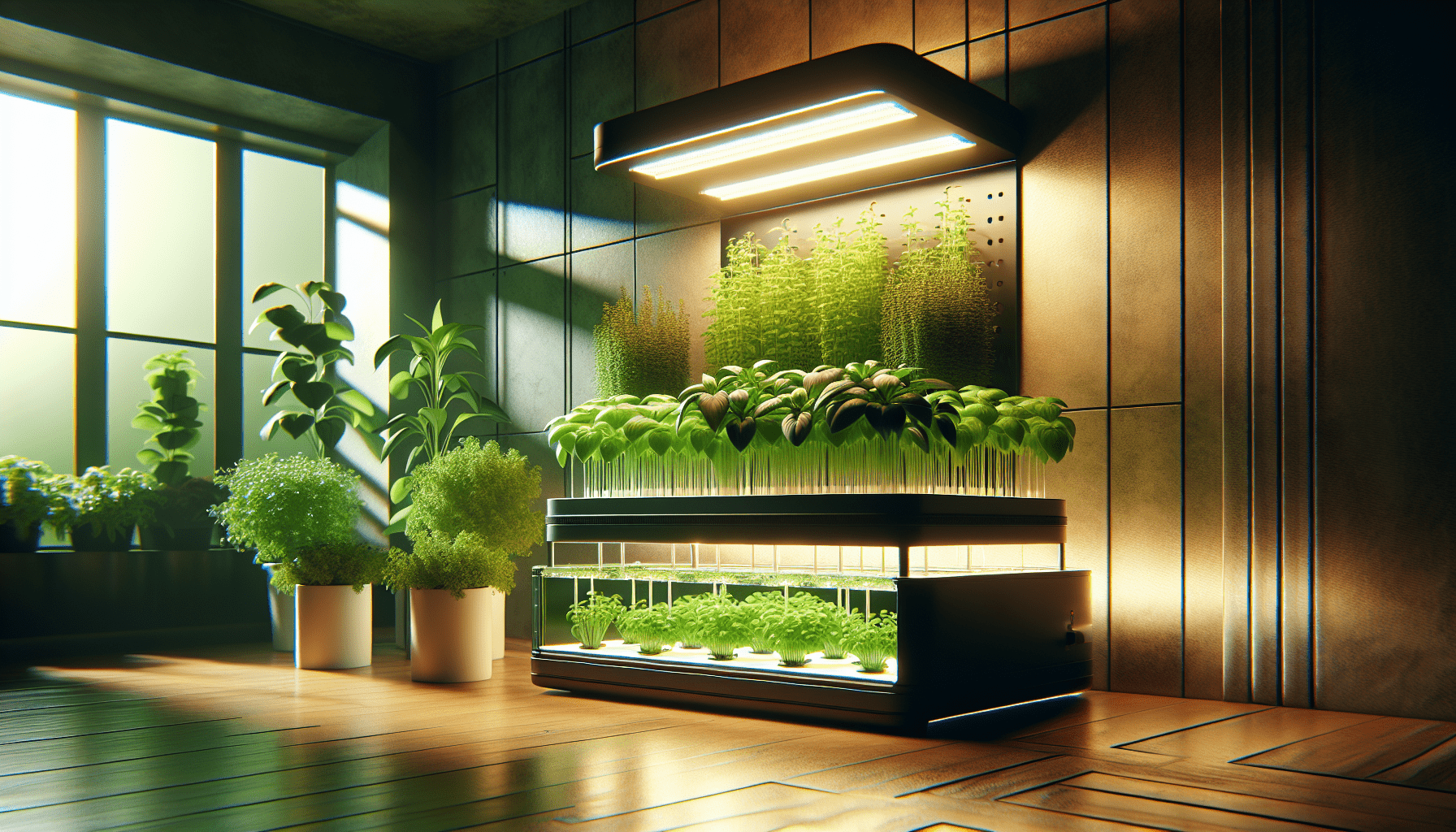 How to Start a Hydroponic Herb Garden Indoors - Hydroponic Gardening