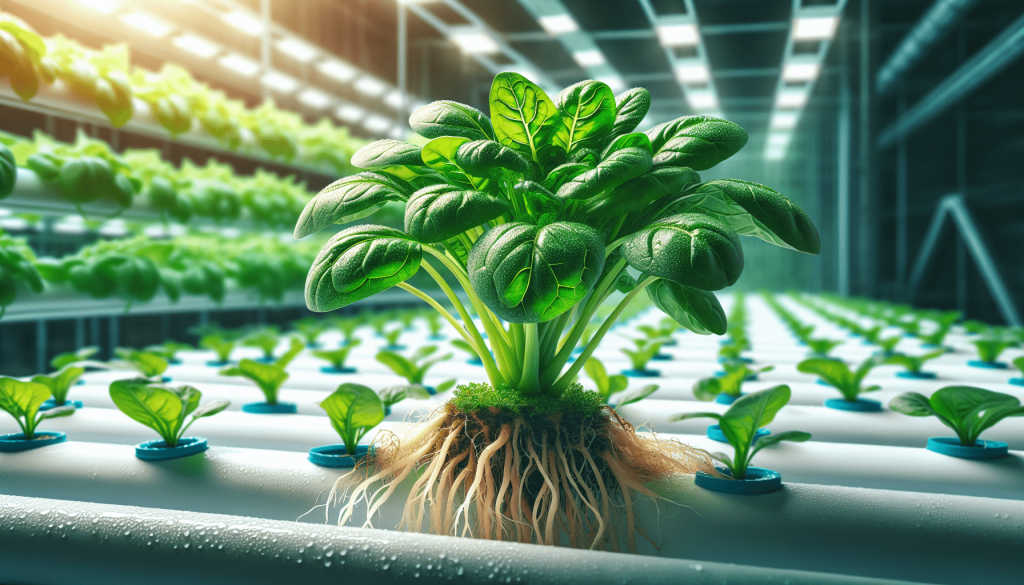 Year-Round Cultivation with Hydroponic Spinach