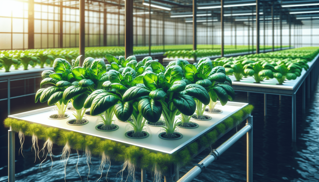 Year-Round Cultivation with Hydroponic Spinach