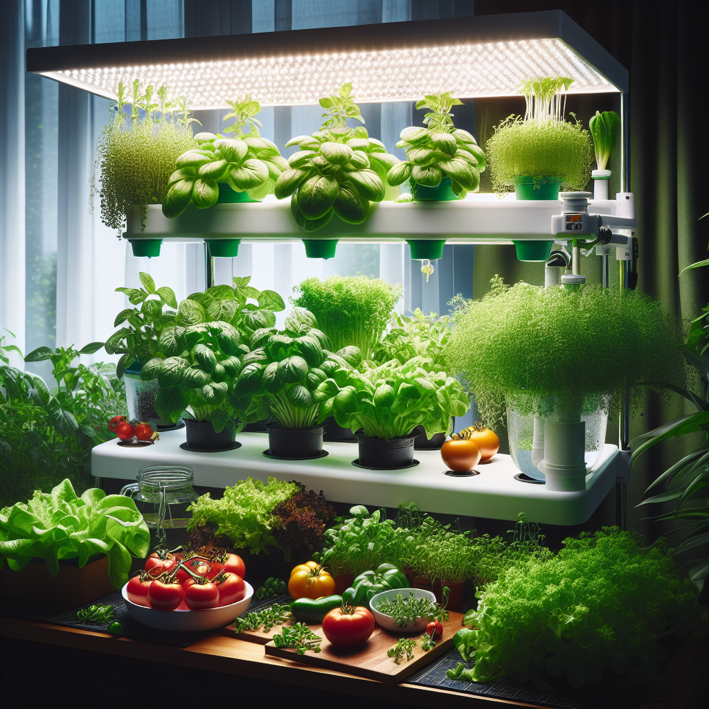 Maximize Fresh Produce with Home Hydroponics - Hydroponic Gardening