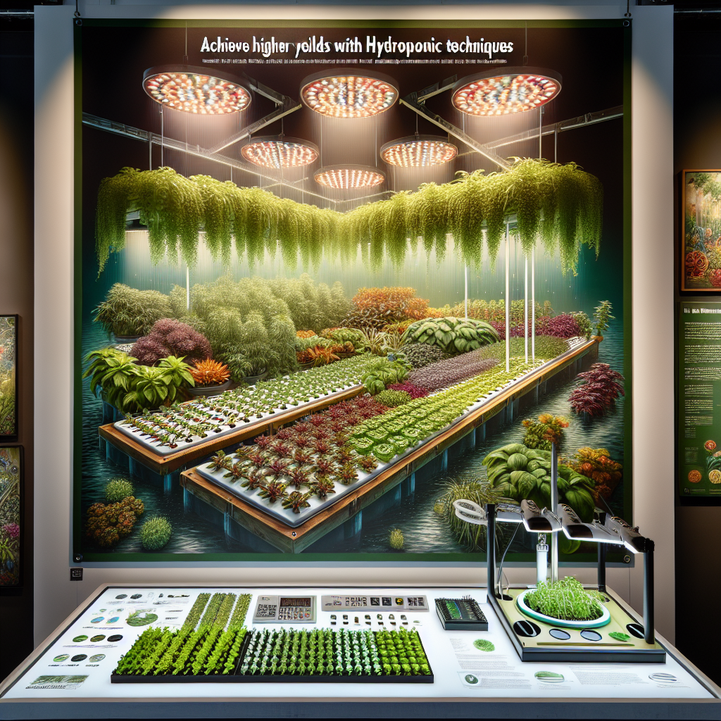 Achieve Higher Yields with Hydroponic Techniques - Hydroponic Gardening