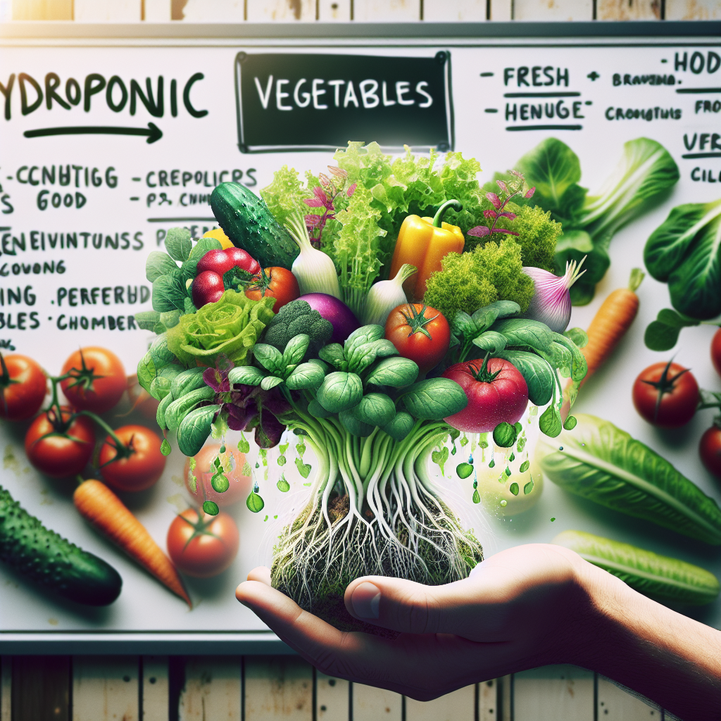 Refresh Your Menu with Hydroponic Vegetables - Hydroponic Gardening
