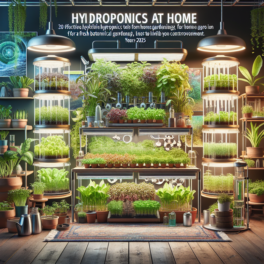 10 Effective Hydroponics at Home Tips for a Fresh 2025 Garden ...