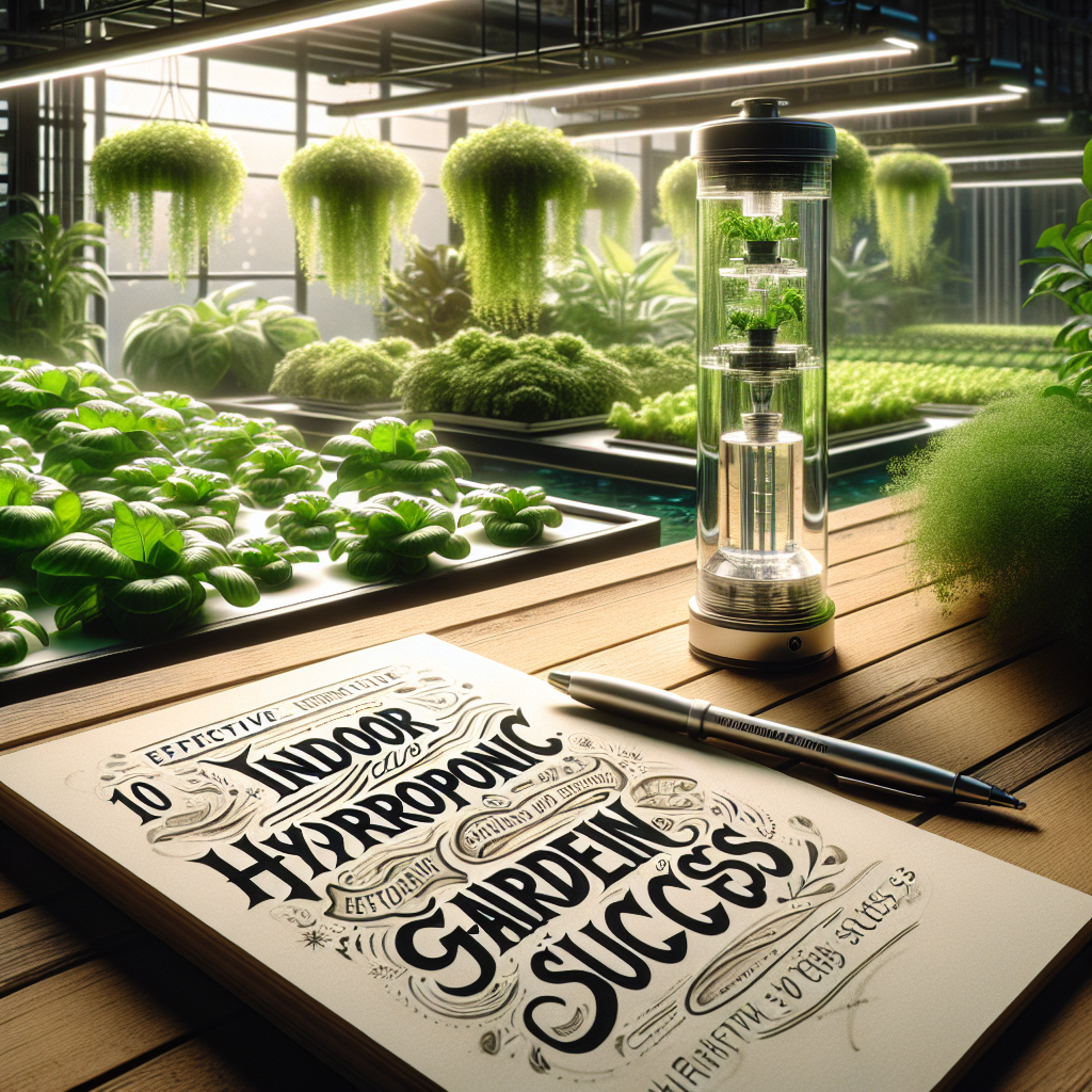 10 Effective Indoor Hydroponic Garden Tips for 2025 Success ...