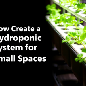 How to Create a Hydroponic System for Small Spaces: Essential Steps and Methods