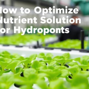 How to Optimize Nutrient Solution for Hydroponics: Key Ingredients and Measurement Techniques