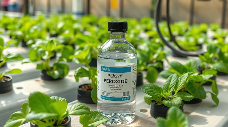 Hydrogen Peroxide for Hydroponic System Cleaning: Concentration, Contact Time, and Rinse Steps