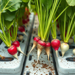 Choose Edible Hydroponic Roots and Shoots by Crop, Space, and Harvest Stage