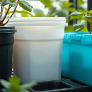 Choosing Food-Safe Containers for Hydroponics: Materials, Labels, and Reuse Mistakes