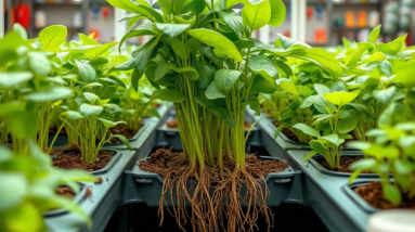 Enhancing Root Structure in Hydroponic Plants Through Oxygen, Flow, and Root-Zone Control