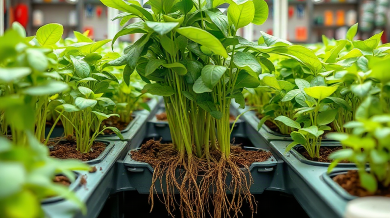 Enhancing Root Structure in Hydroponic Plants Through Oxygen, Flow, and Root-Zone Control