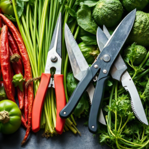 Hydroponic Vegetable Harvest Tools Compared by Crop and Cut Quality