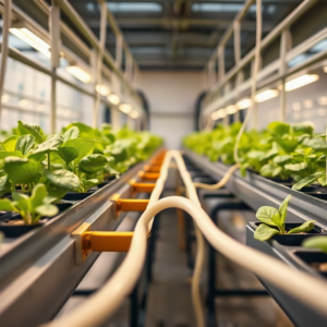 Cleanable Tubing Layout for Hydroponic Systems: Routing, Valves, and Flush Points